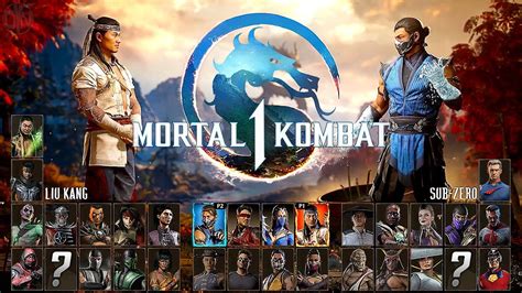 mortal kombat 1 full roster leak|Mortal Kombat 1 Full Roster Leaked